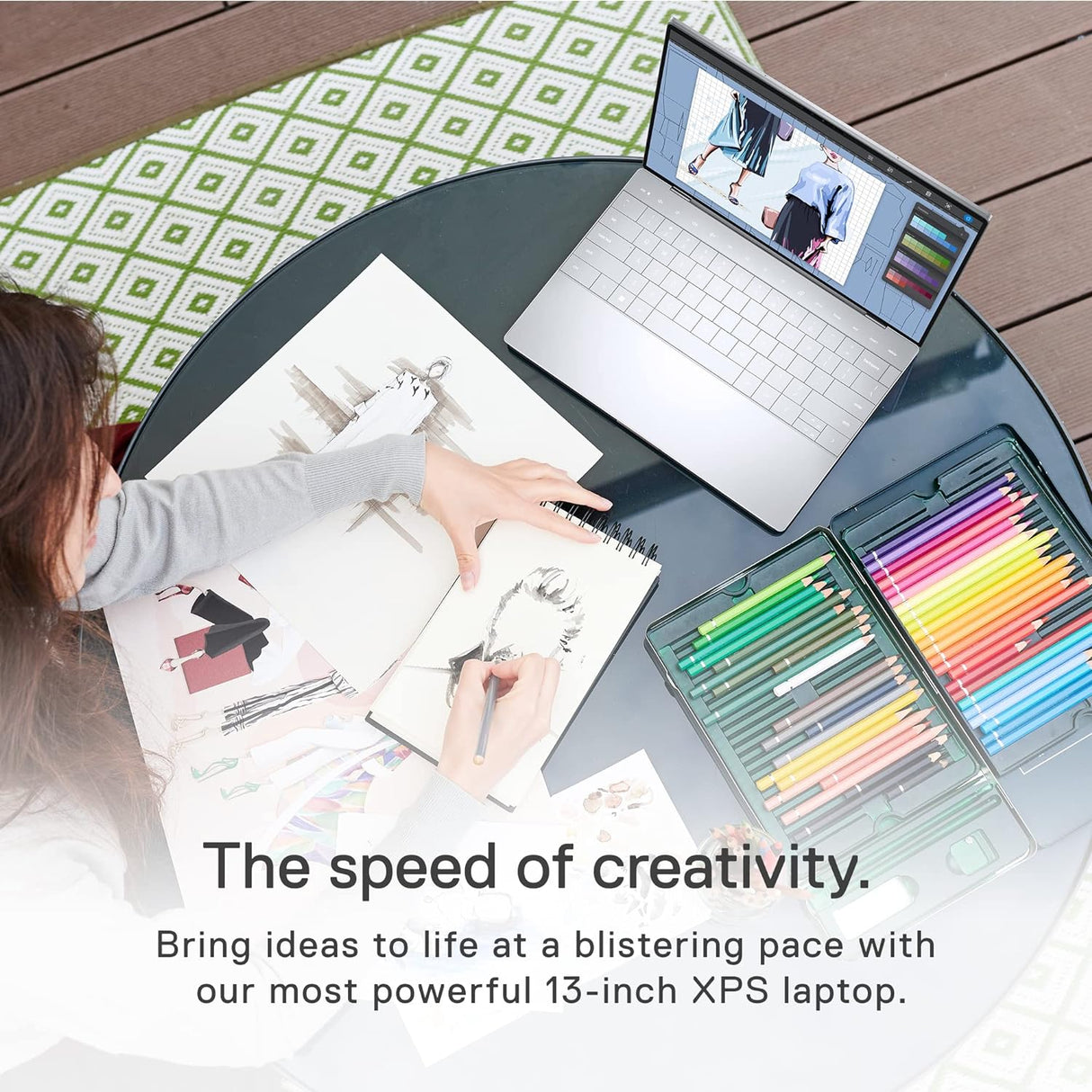 Dell XPS 13 Plus 9320 13.4" OLED 3.5K Laptop, Intel Evo Core i7-1260P, 16GB RAM, 512GB SSD, Touchscreen, Backlit Keyboard, Fingerprint Reader, Windows 11 Home (Silver)