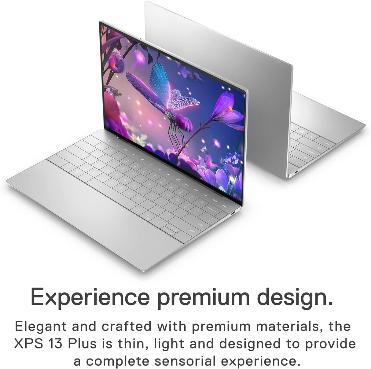 Dell XPS 13 Plus 9320 13.4" OLED 3.5K Laptop, Intel Evo Core i7-1260P, 16GB RAM, 512GB SSD, Touchscreen, Backlit Keyboard, Fingerprint Reader, Windows 11 Home (Silver)